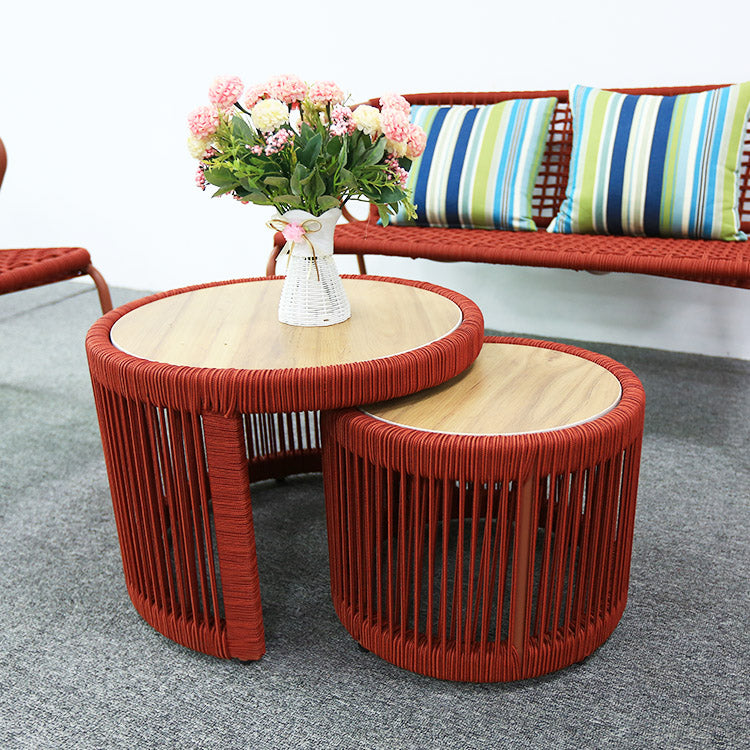 Space-Saving 4 Piece Outdoor Patio Furniture Set