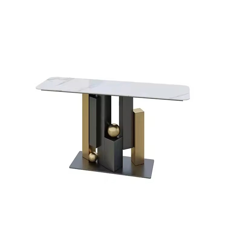 Premium Modern Console Table – Marble Top