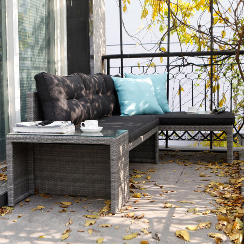 Modern Designer Outdoor Rattan Leisure Sofa Set