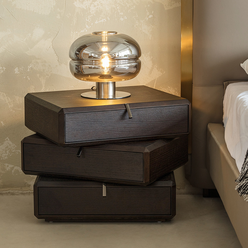 Atunus Nordic Modern Rotating Nightstand