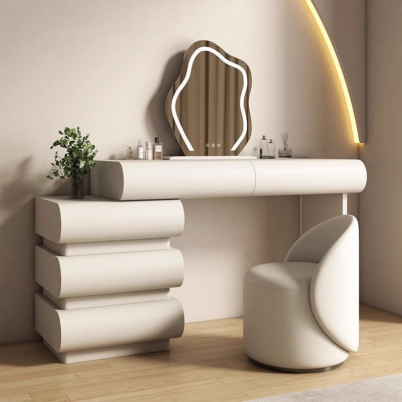 Modern Minimalist Dressing Table Set with Storage