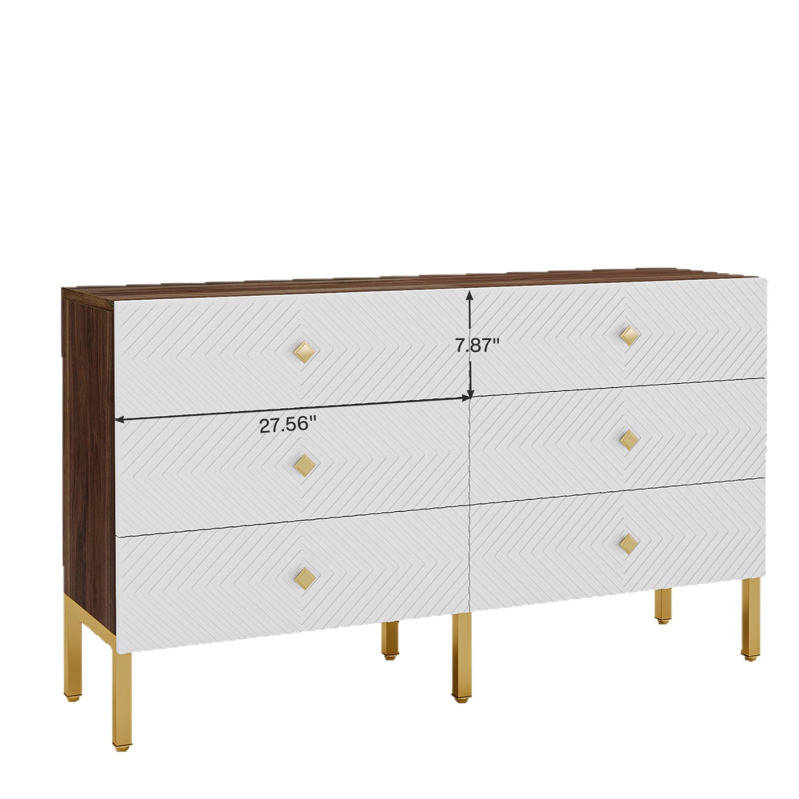 Modern Extendable Chest of Drawers