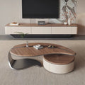 Luxury Designer Leaf-Shaped Coffee Table