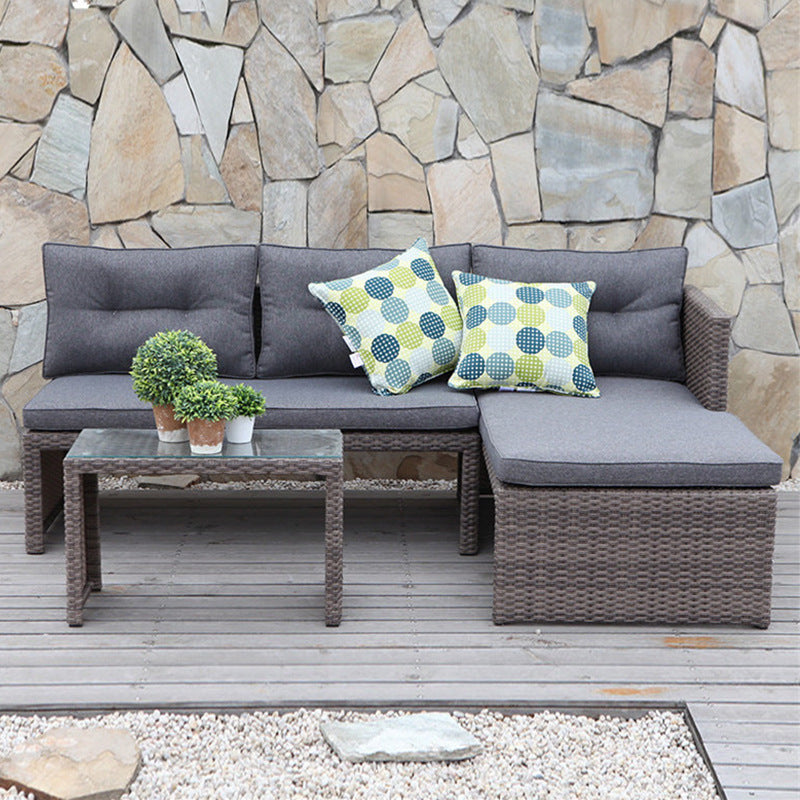 Modern Designer Outdoor Rattan Leisure Sofa Set