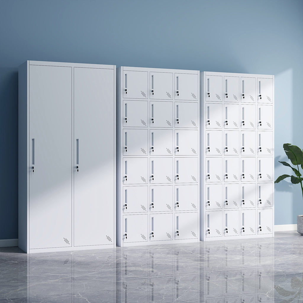 Modern Steel Locker Wardrobe