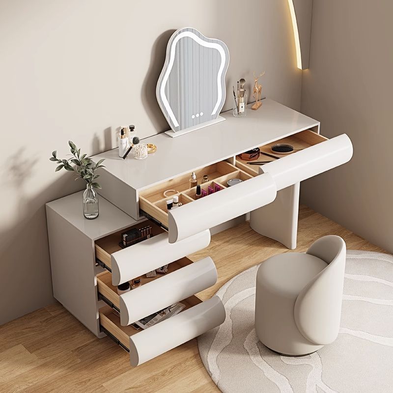 Modern Minimalist Dressing Table Set with Storage