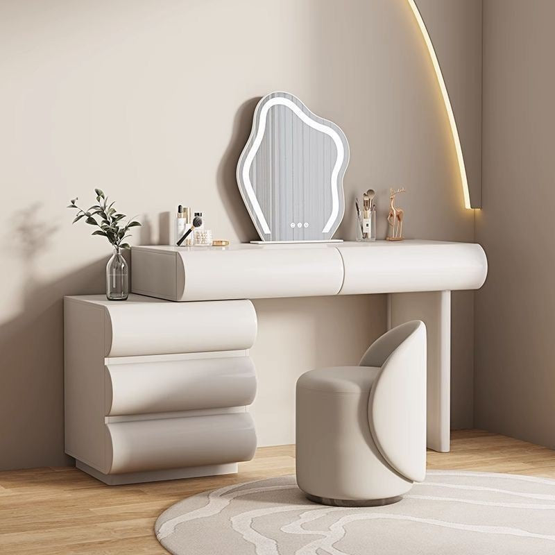 Modern Minimalist Dressing Table Set with Storage