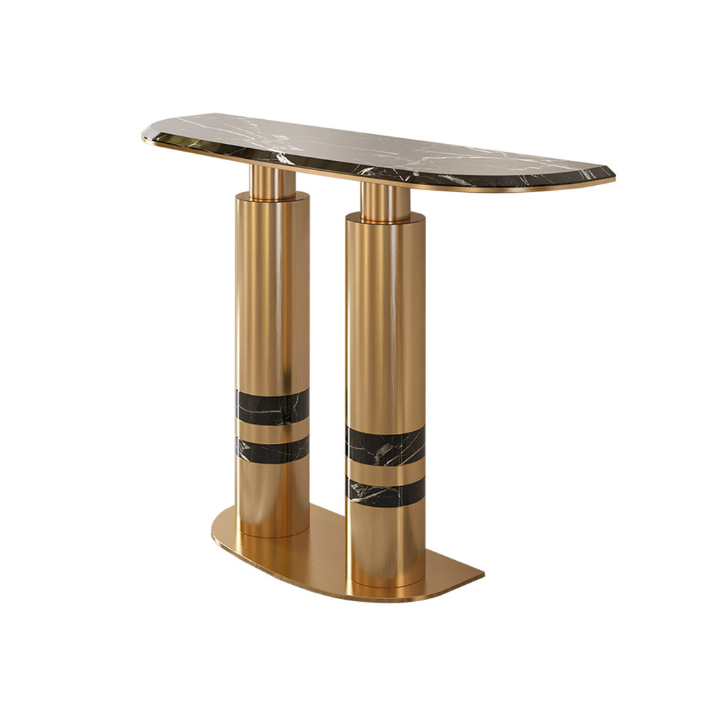 Luxury Marble Style Console Table