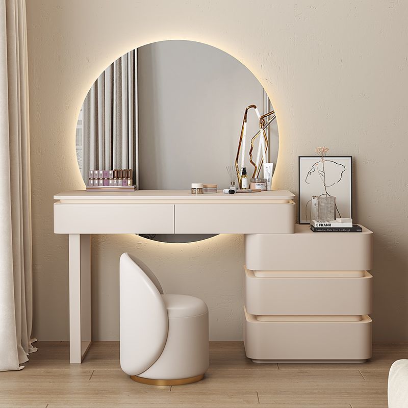 Luxury Integrated Makeup Vanity Table Set