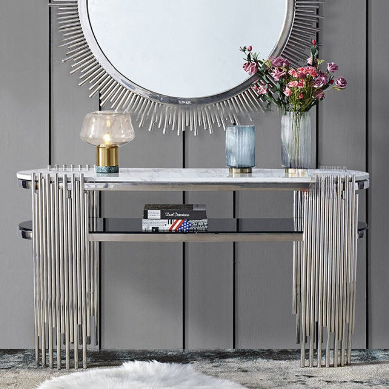 Italian Style Light Luxury Console Table