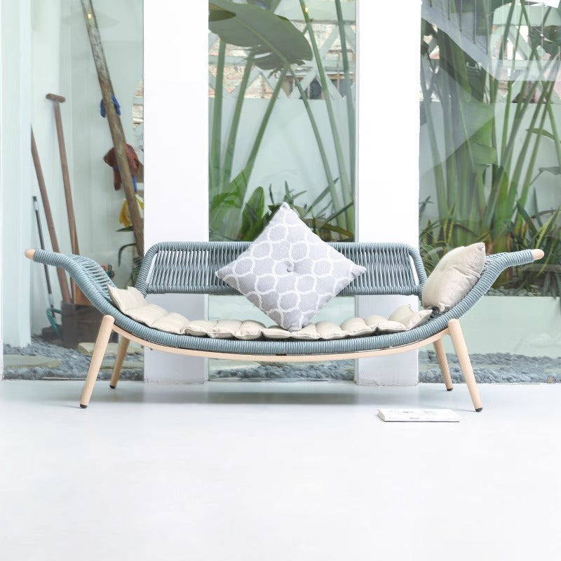 Nordic Casual PE Rattan Lounge Chair