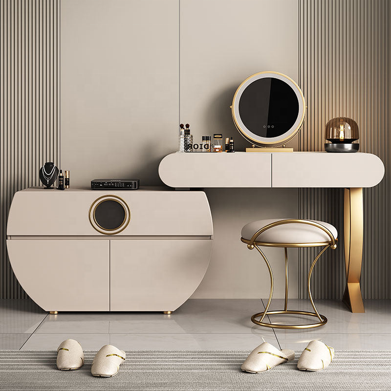 Italian Modern Luxury Dressing Table Set