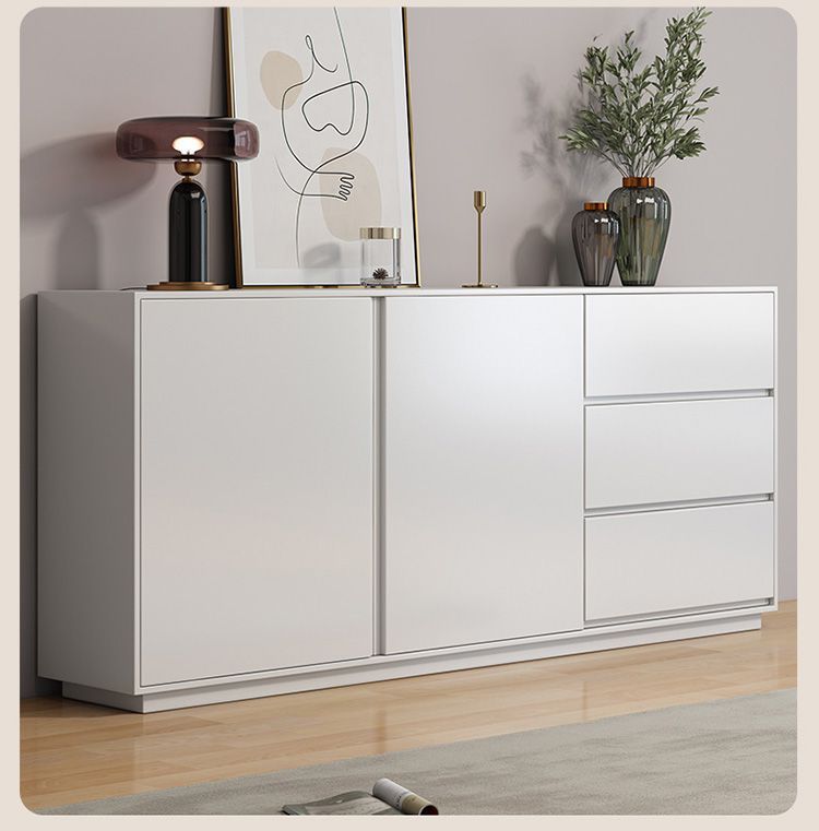 Luxury Minimalist Modern Solid Wood Sideboard