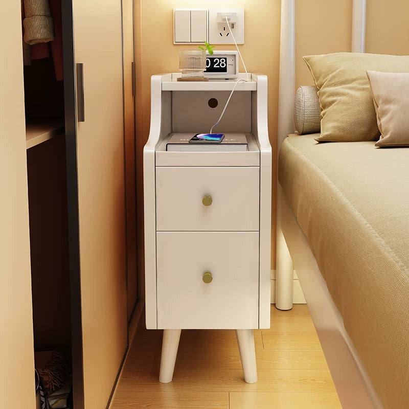 Small Wooden Bedside Table