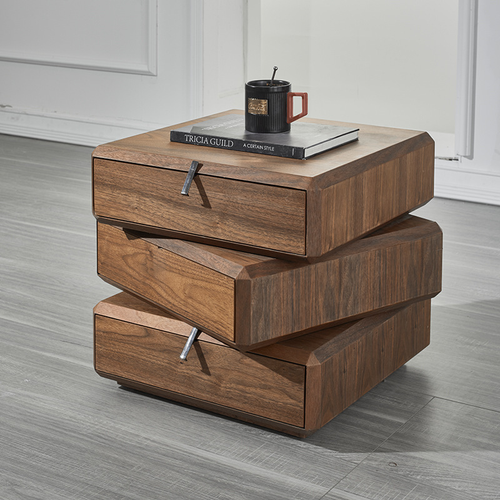 Atunus Nordic Modern Rotating Nightstand
