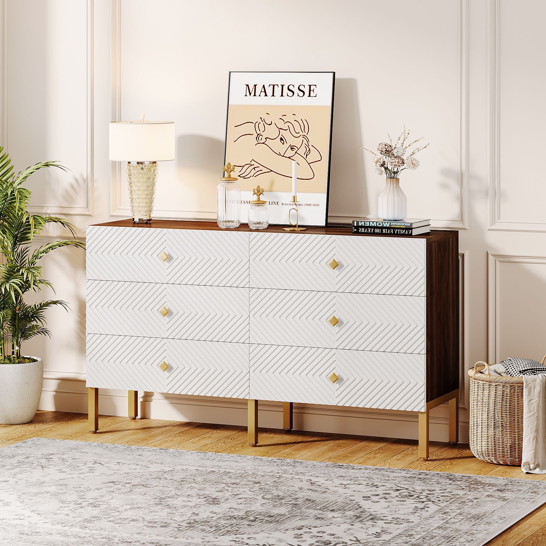 Modern Extendable Chest of Drawers