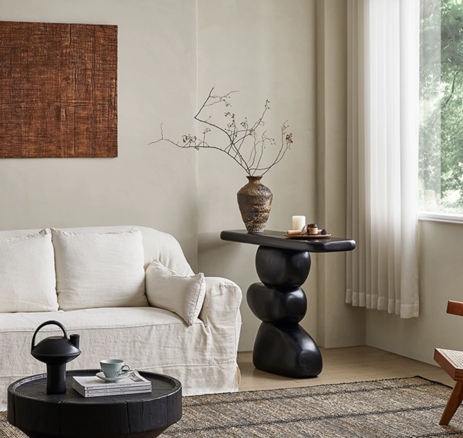 Modern Solid Wood Console Table