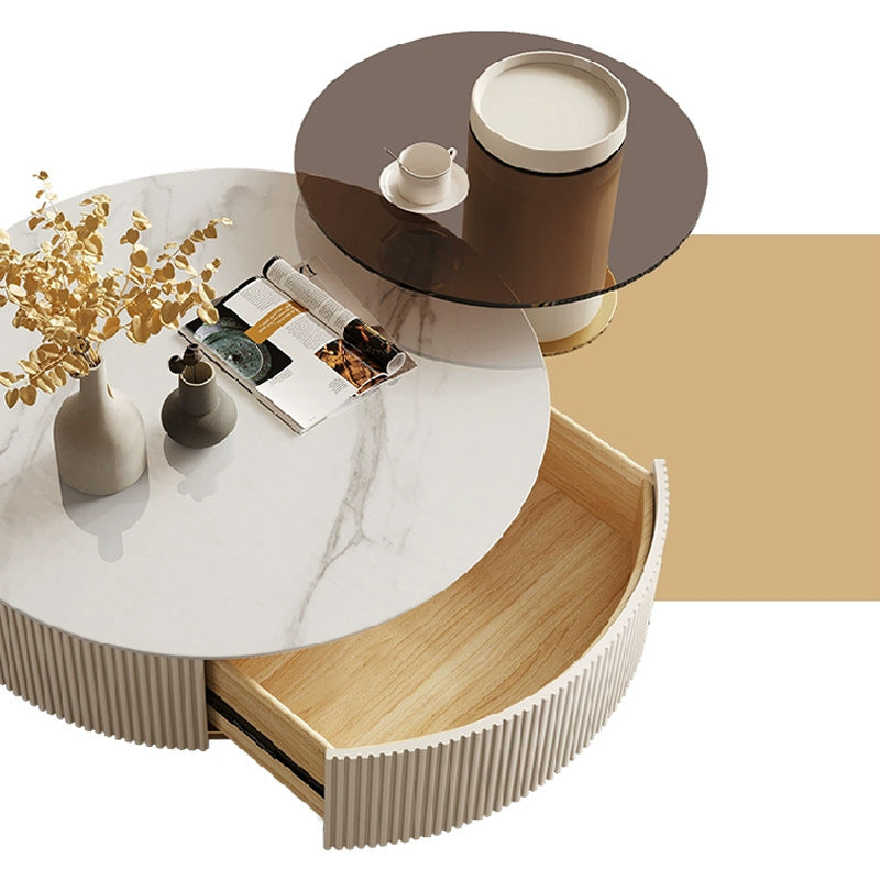 Factory Direct Modern Stone Slab Coffee Table
