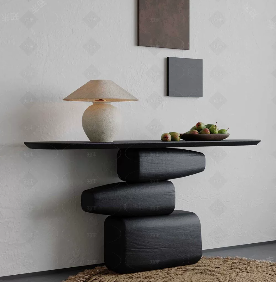Modern Solid Wood Console Table