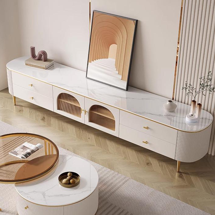 Modern TV Stand with Storage