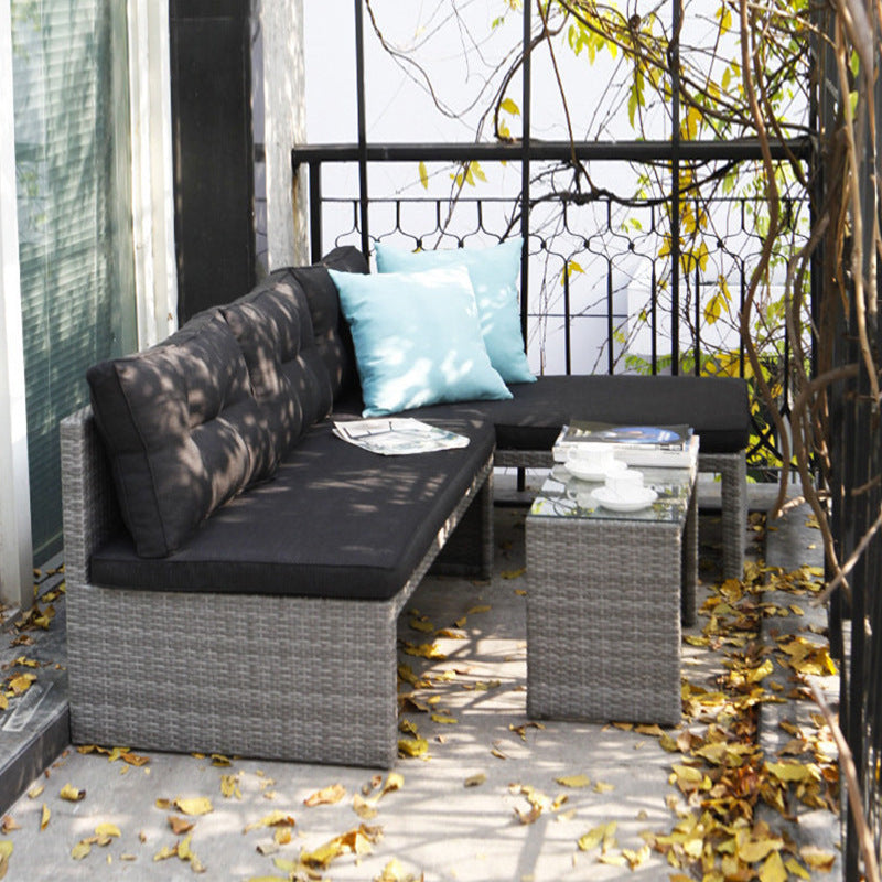 Modern Designer Outdoor Rattan Leisure Sofa Set