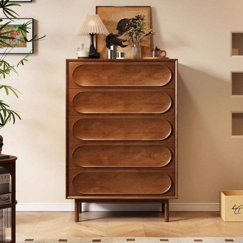 Vintage Style Solid Wood Chest of Drawers