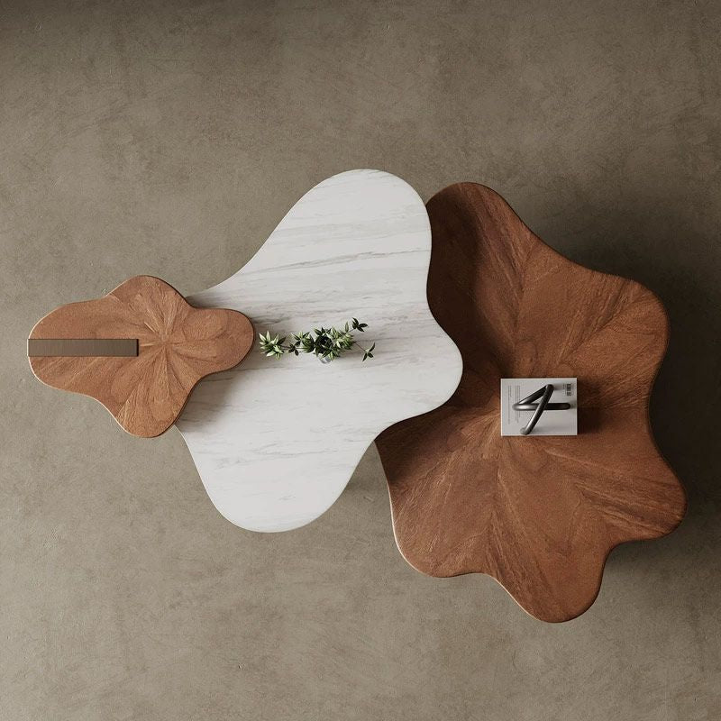 Luxury Petal Designed Modern Coffee Table