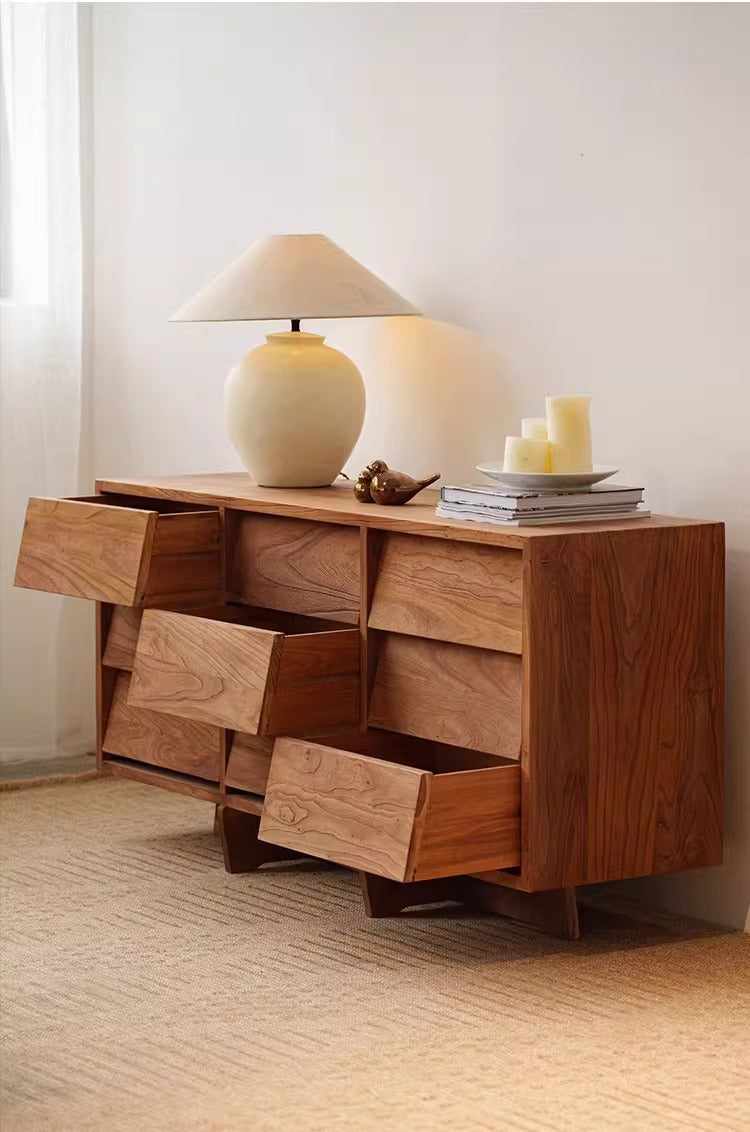 High Quality Nordic Style Solid Wood Chest of Drawers