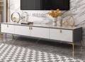 Light Luxury Style Glossy TV Unit