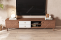 Nordic Style Ash Wood TV Cabinet