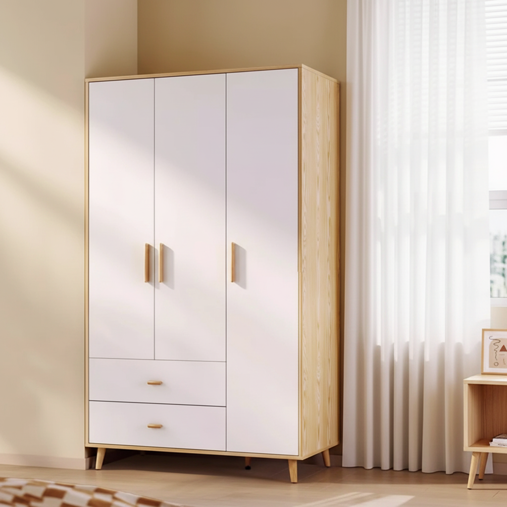 Modern Wooden Wardrobe Closet