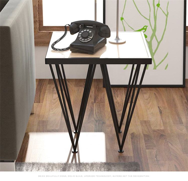 Modern Solid Pine Wood Side Table
