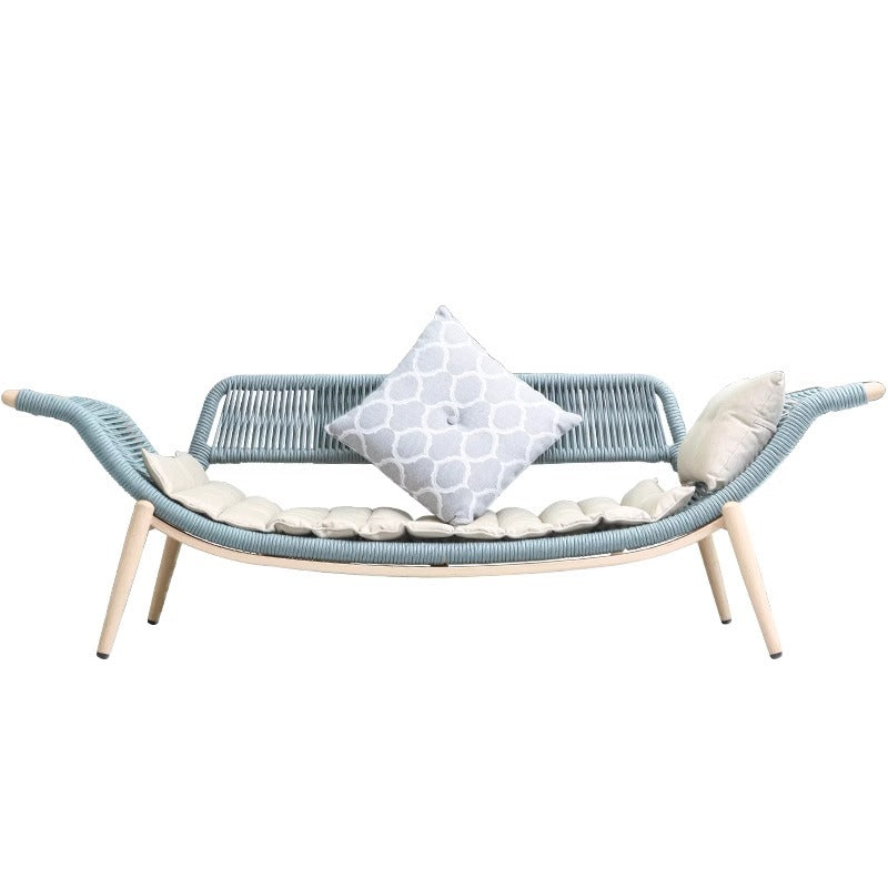 Nordic Casual PE Rattan Lounge Chair