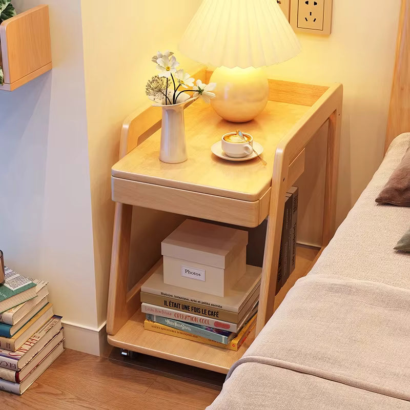 Modern Solid Wood Side Table