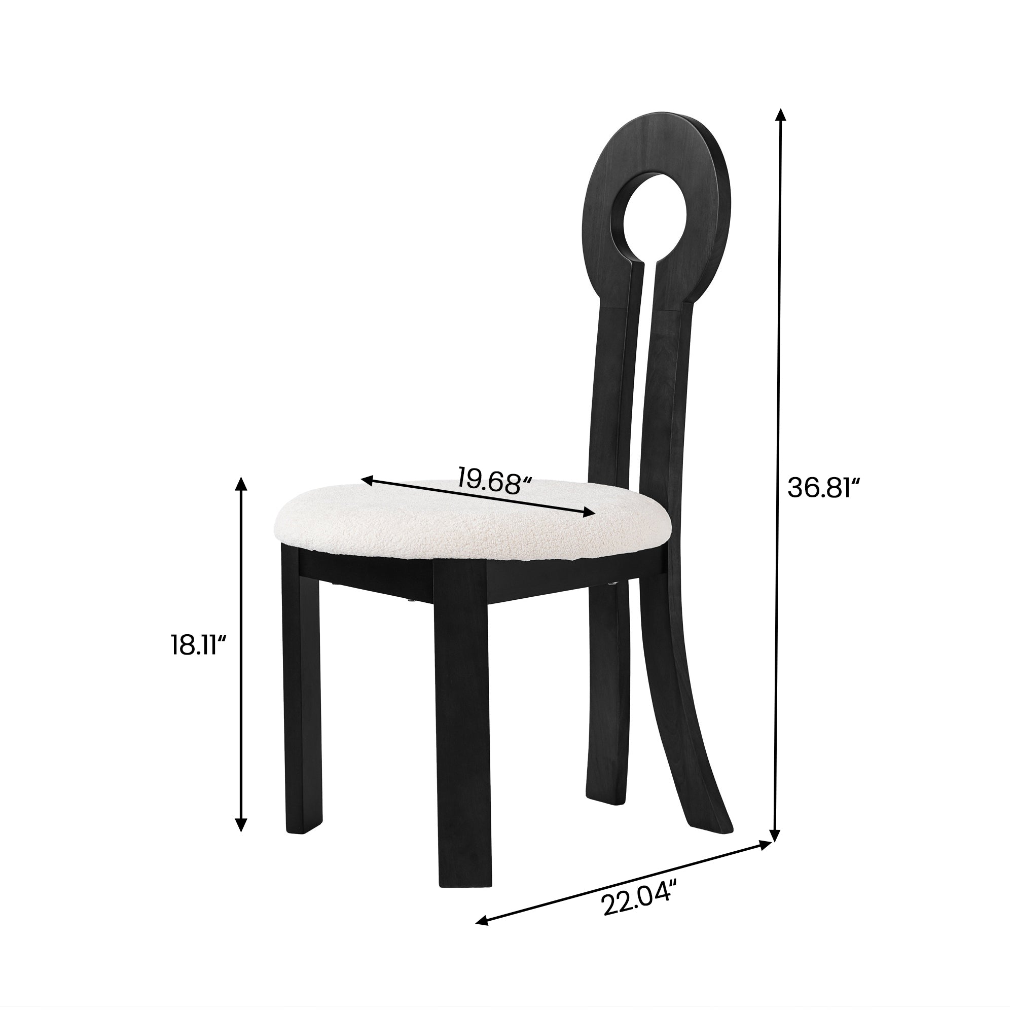 Voxhome Modern Luxury Dining Chair