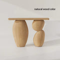 Artistic Pebble Console Table – Wabi Sabi Style