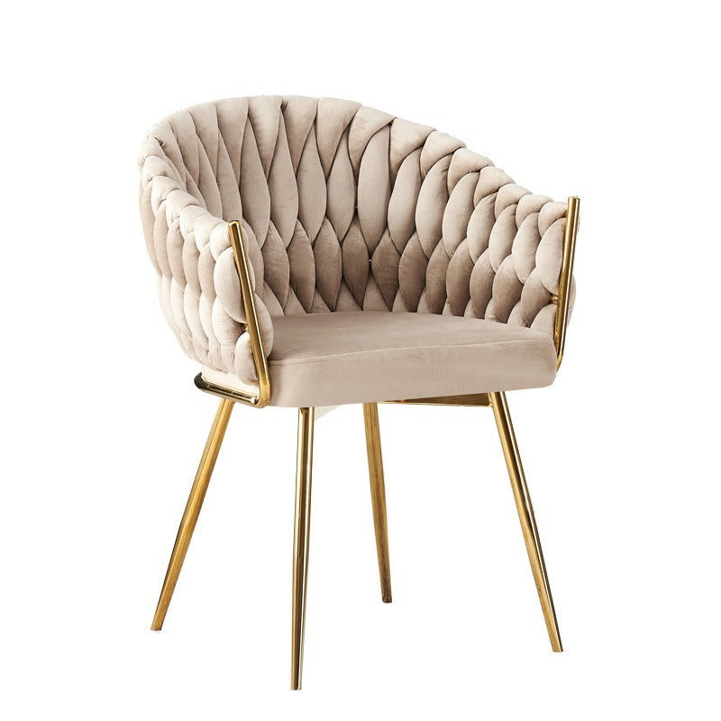 Handmade Rattan Woven Dining Chair