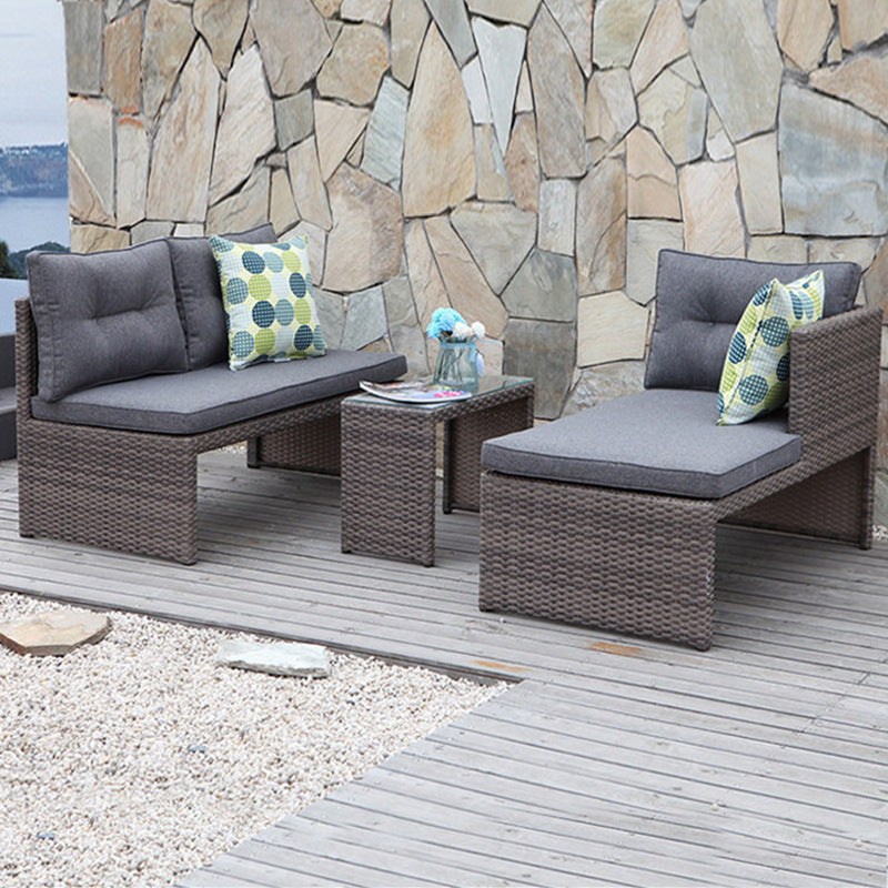 Modern Designer Outdoor Rattan Leisure Sofa Set