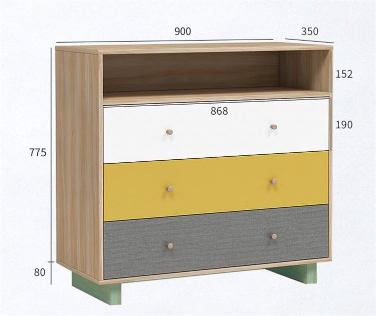 YQ JENM Chest of Drawers – Simple Modern Storage Cabinet