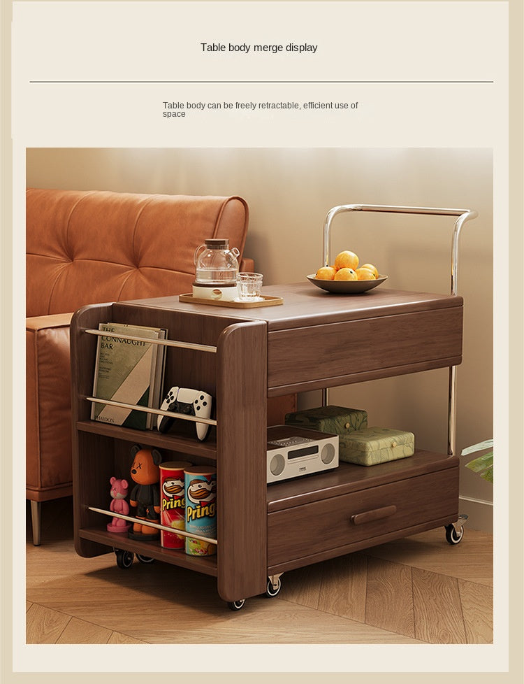 Modern Solid Wood Side Table