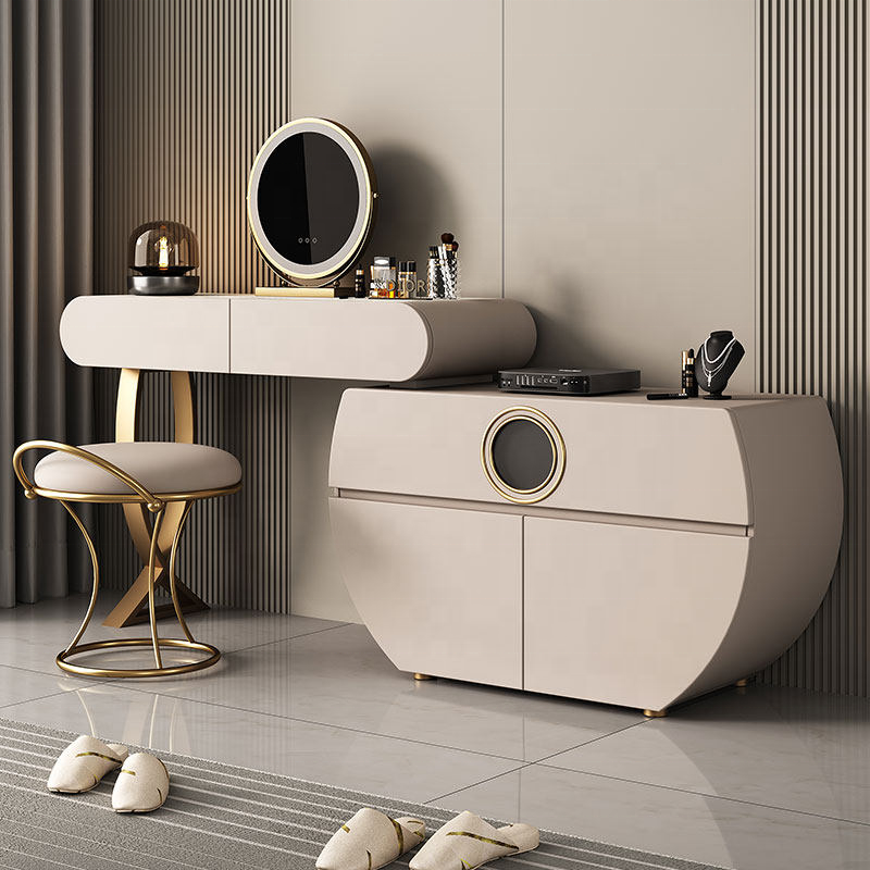 Italian Modern Luxury Dressing Table Set