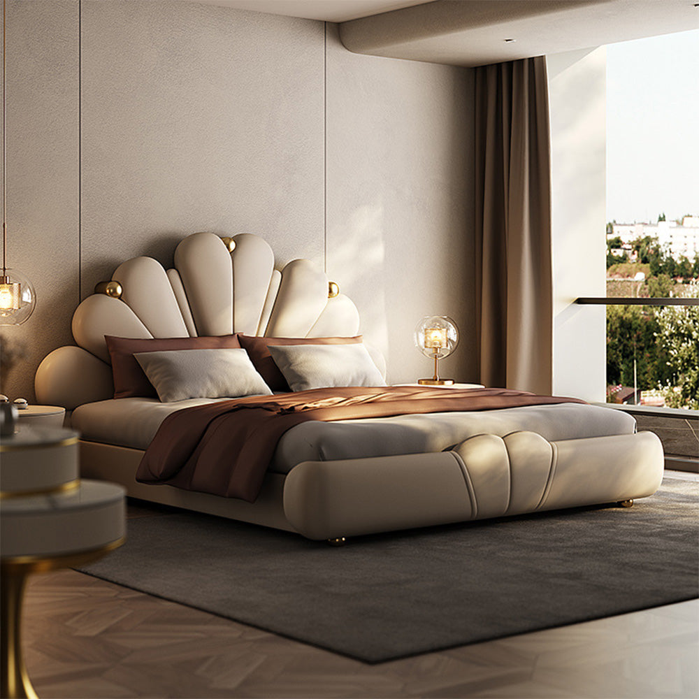 Luxury Upholstered Double Bed Frame