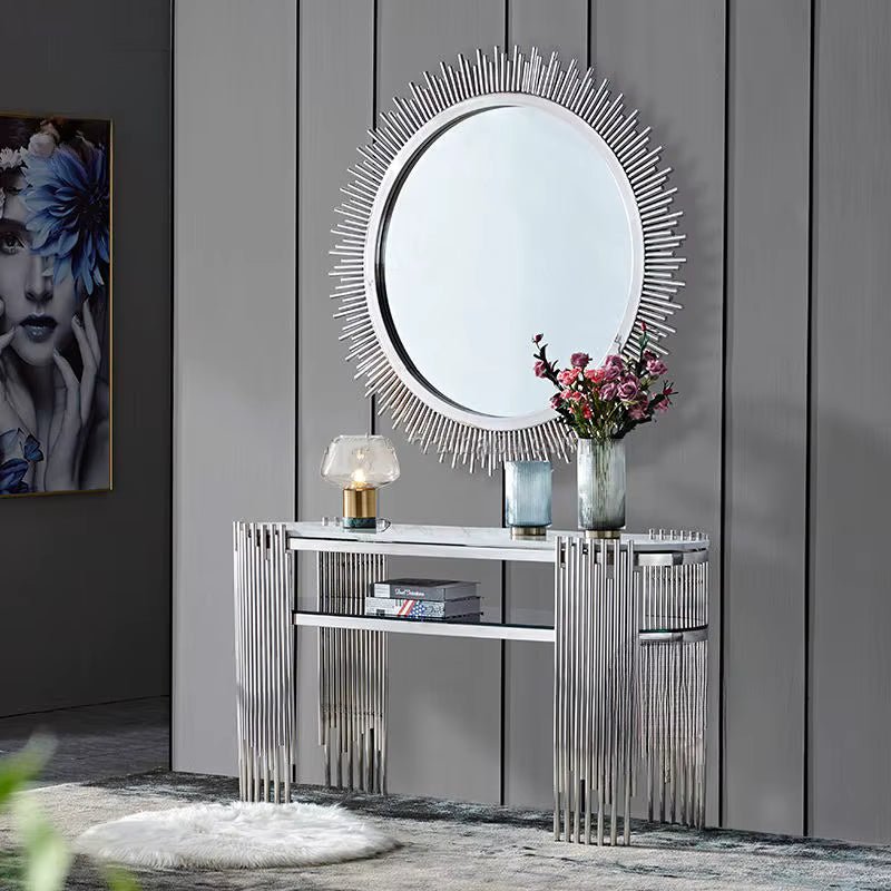 Italian Style Light Luxury Console Table