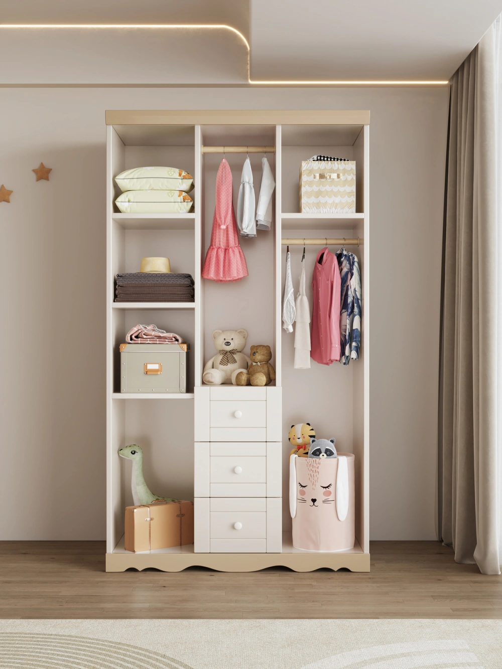 Modern Kids Wardrobe Closet