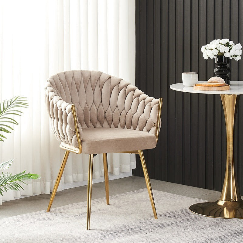 Handmade Rattan Woven Dining Chair