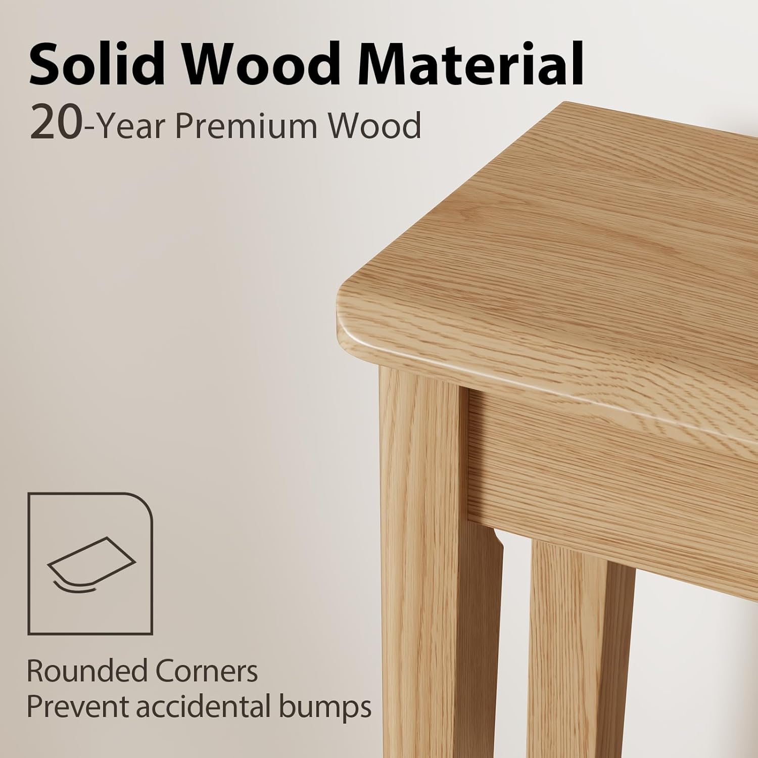 Mid-Century Modern Hall Console Table