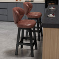 Luxury Iron Bar Stool with Backrest