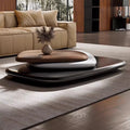 Rotating Multi-Layer MDF Coffee Table