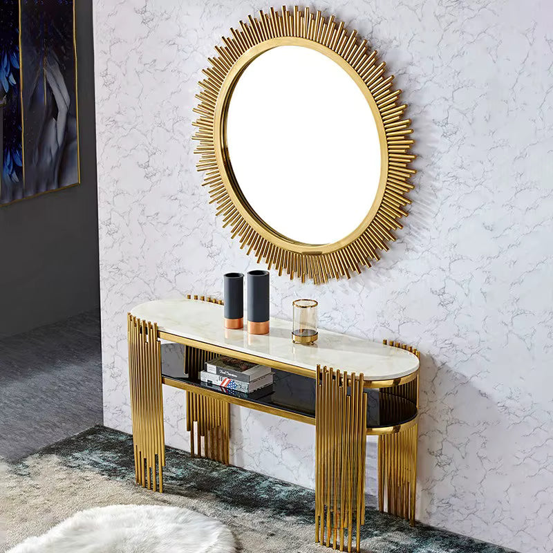 Italian Style Light Luxury Console Table