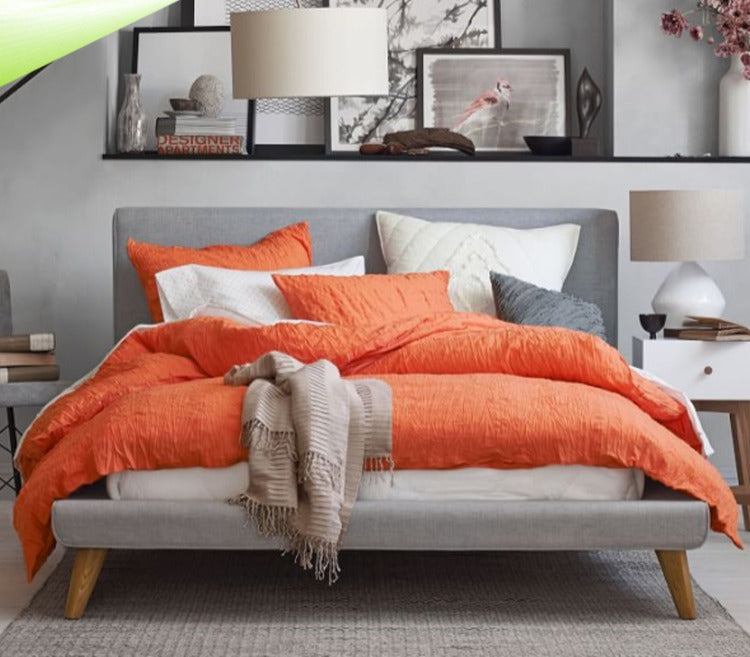 Minimalist Upholstered Bed Frame
